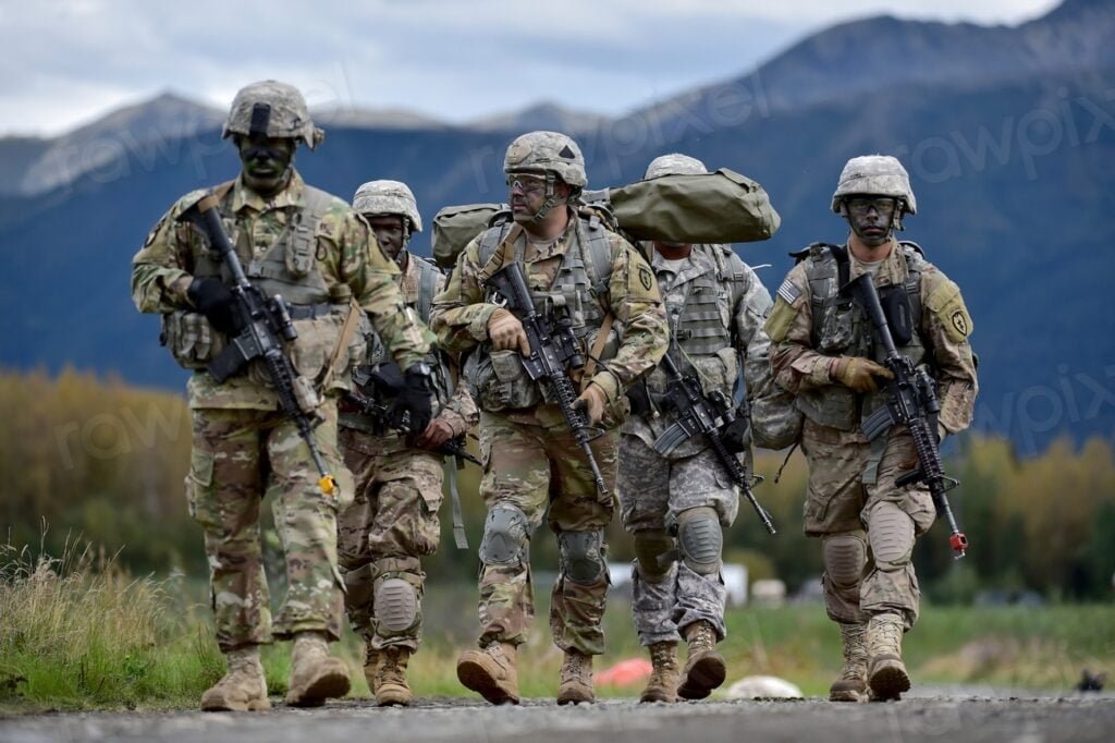 Paratroopers assigned to Hatchet Company