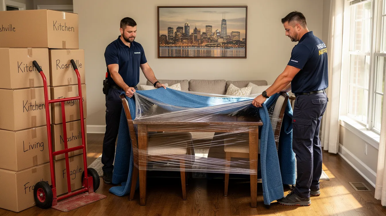 how to choose a moving company Nashville furniture protection