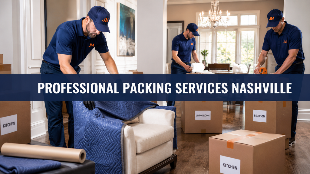 Professional Packing Services Nashville Professional packing services in Nashville from JM Moving