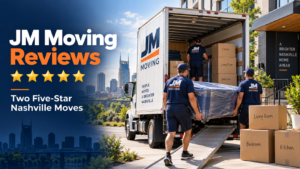JM Moving Customers Share Two Five-Star Nashville Moves