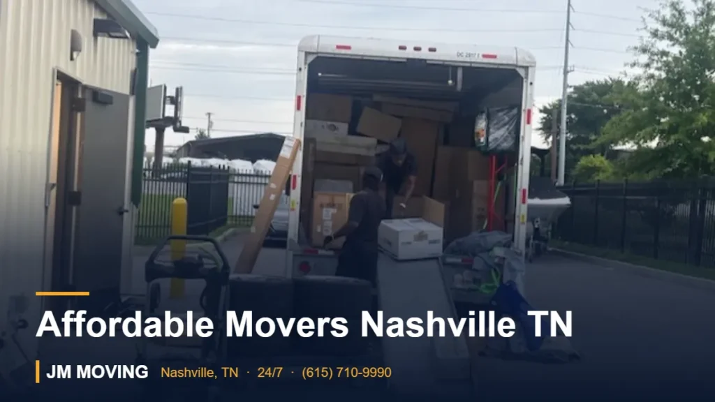 Affordable Movers Nashville TN – JM Moving crew, Nashville TN