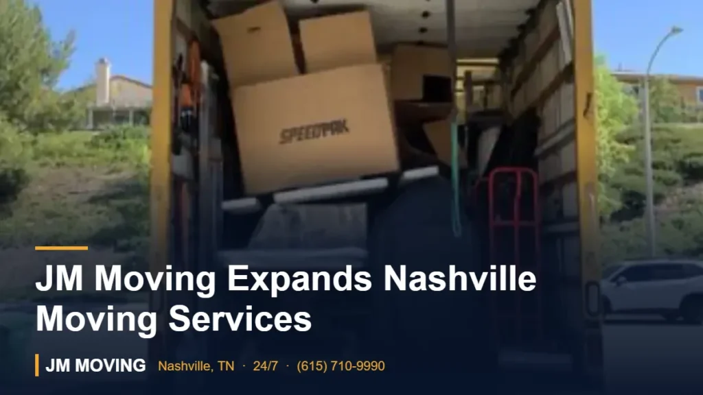 JM Moving Expands Nashville Moving Services – JM Moving crew, Nashville TN