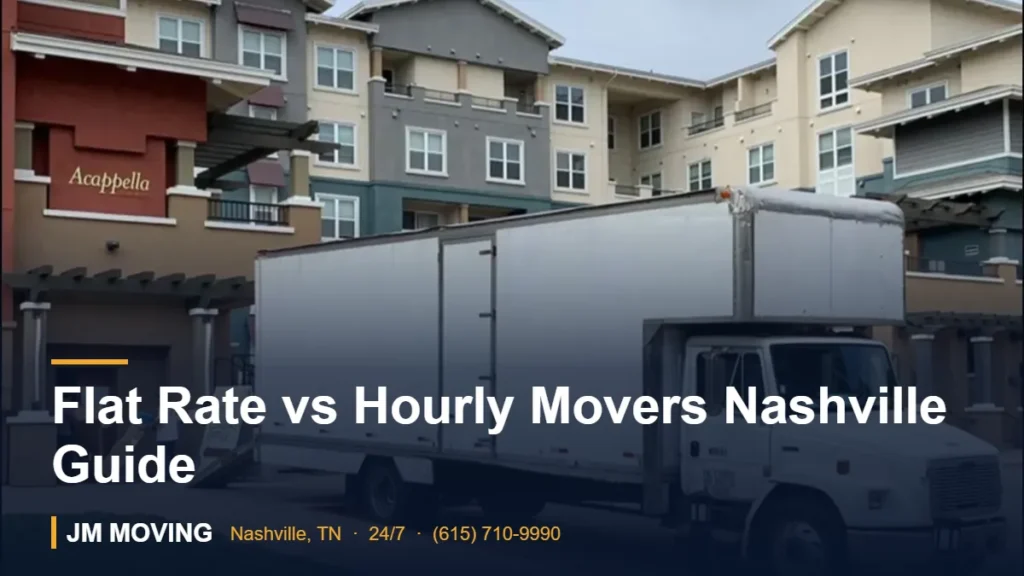 Flat Rate vs Hourly Movers Nashville Guide – JM Moving crew, Nashville TN