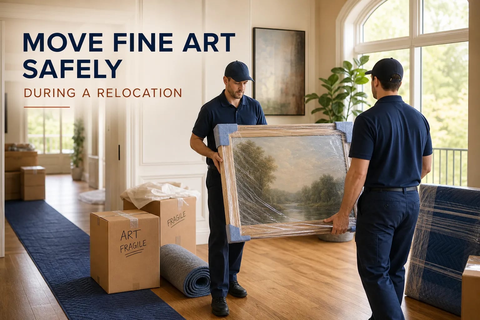 How to Move Fine Art Safely During a Home Relocation | JM Moving