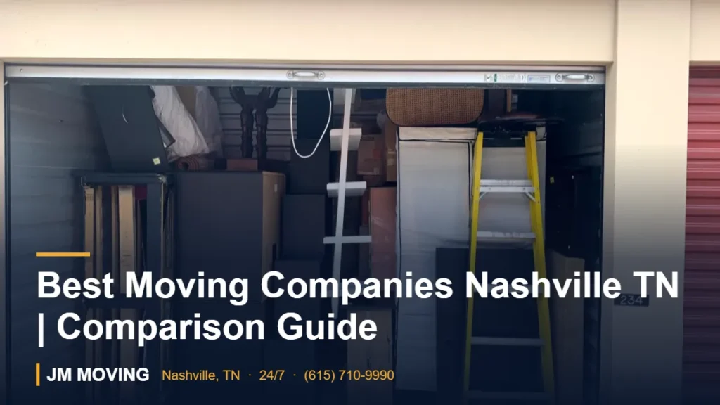 Best Moving Companies Nashville TN | Comparison Guide – JM Moving crew, Nashville TN