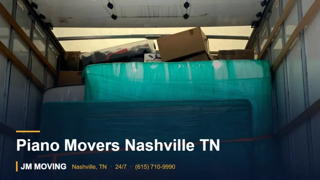 Piano Movers Nashville TN – JM Moving crew, Nashville TN