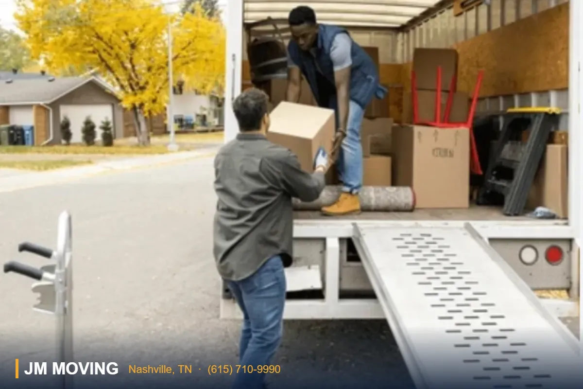 How to Compare Two Nashville Movers Side by Side - JM Moving truck