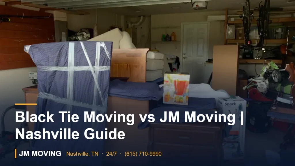 Black Tie Moving vs JM Moving | Nashville Guide – JM Moving crew, Nashville TN