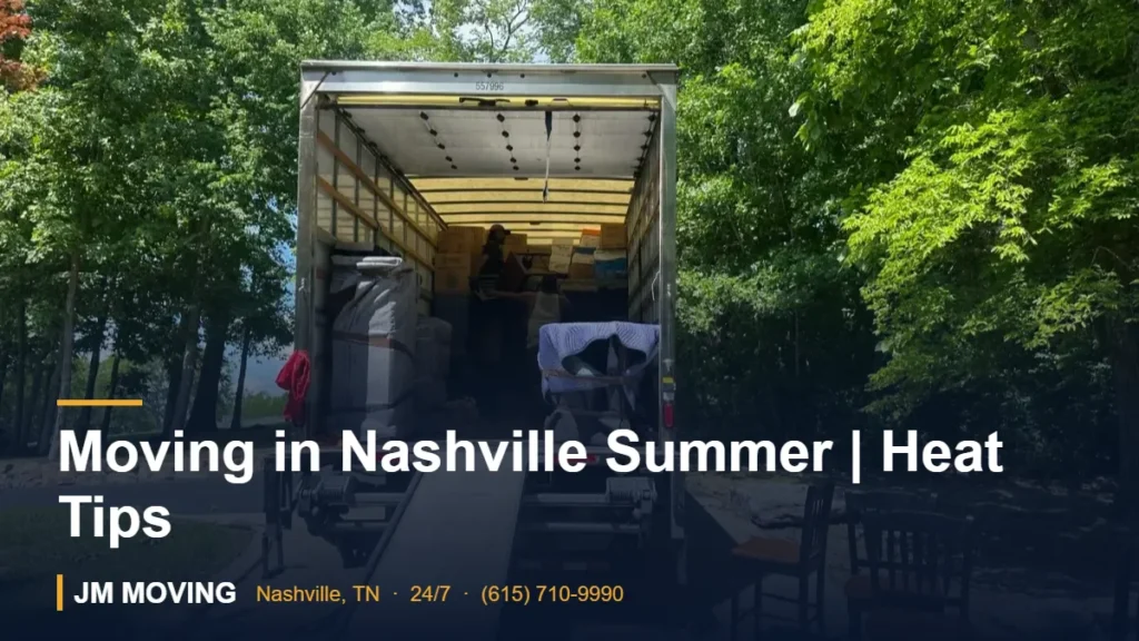 Moving in Nashville Summer | Heat Tips – JM Moving crew, Nashville TN