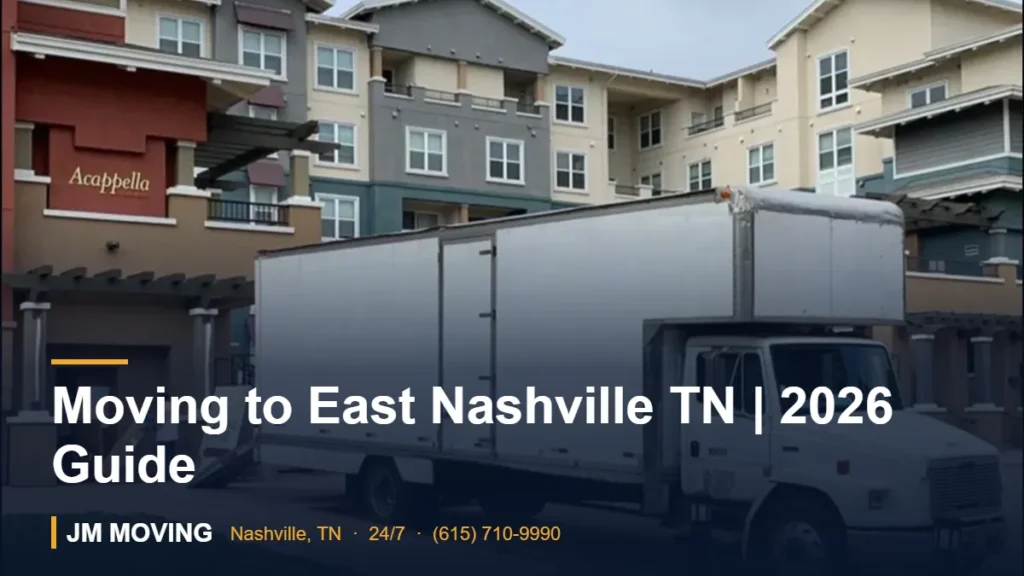 Moving to East Nashville TN | 2026 Guide – JM Moving crew, Nashville TN