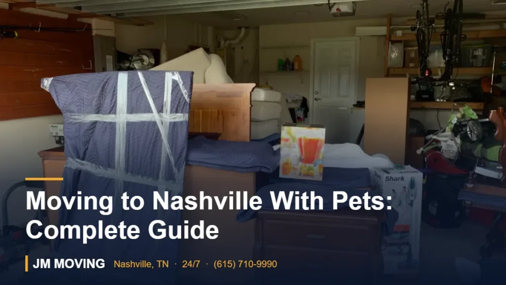 Moving to Nashville With Pets: Complete Guide – JM Moving crew, Nashville TN