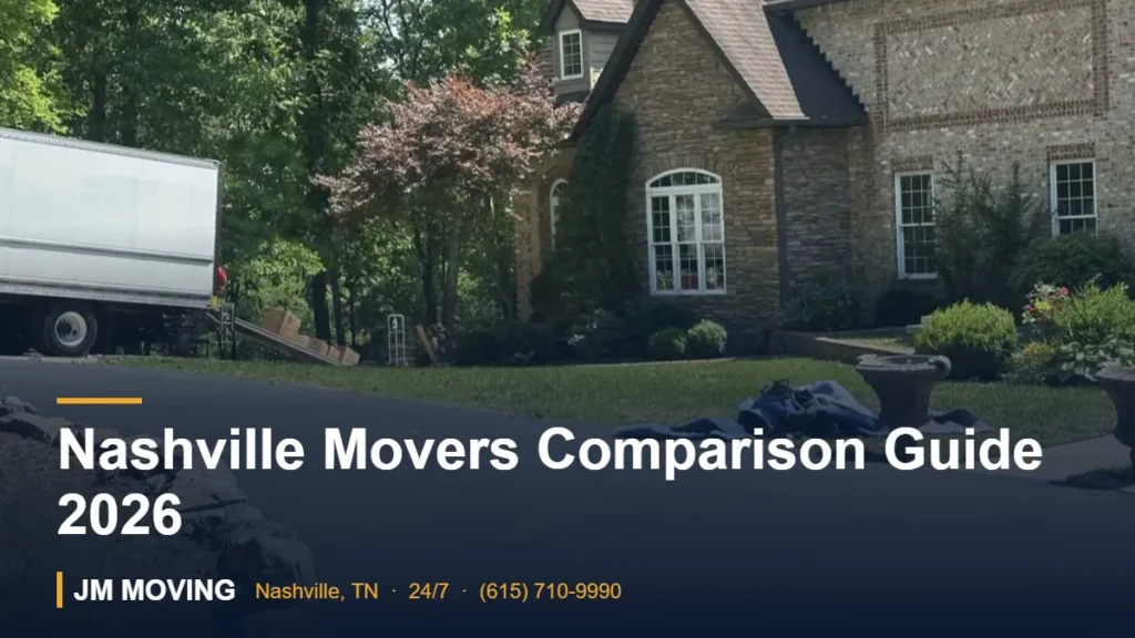 Nashville Movers Comparison Guide 2026 – JM Moving crew, Nashville TN
