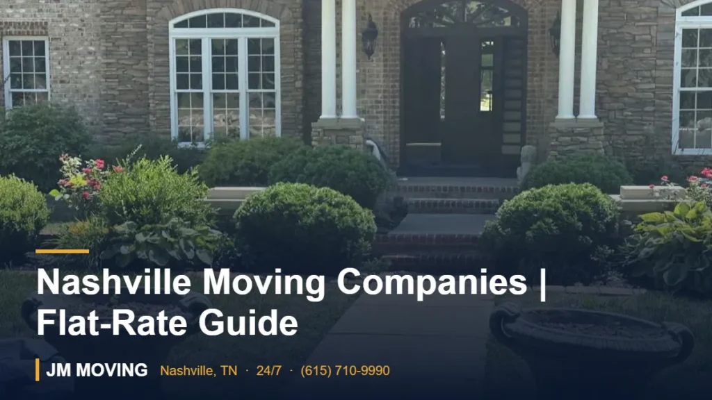 Nashville Moving Companies | Flat-Rate Guide – JM Moving crew, Nashville TN