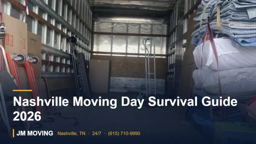 Nashville Moving Day Survival Guide 2026 – JM Moving crew, Nashville TN