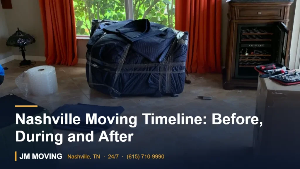 Nashville Moving Timeline: Before, During and After – JM Moving crew, Nashville TN